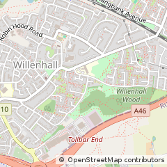 Map of Coventry