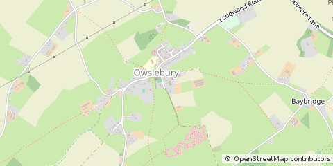 Map of Winchester