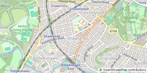 Map of Glasgow