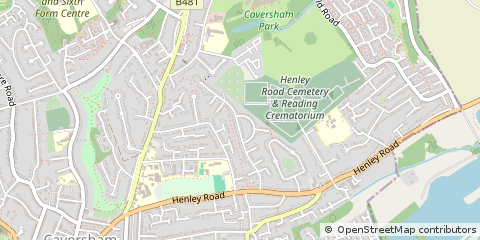 Map of Reading