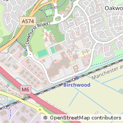 Map of Warrington