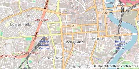 Map of Belfast