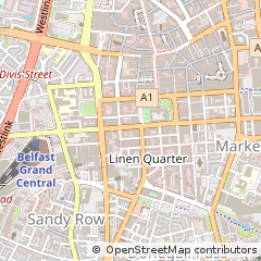 Map of Belfast