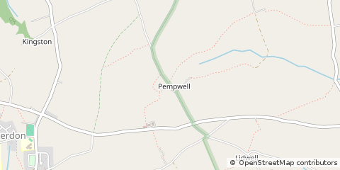 Map of Callington, Cornwall