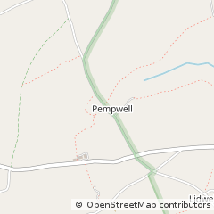 Map of Callington, Cornwall