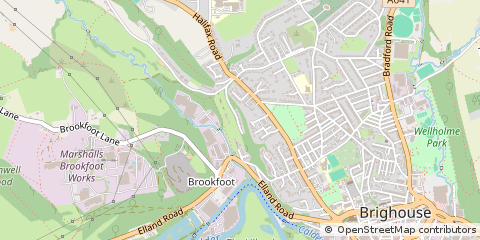 Map of Brighouse