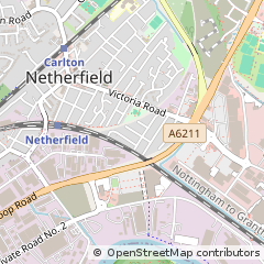 Map of Nottingham