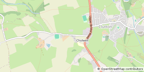 Map of Clutton, Bristol