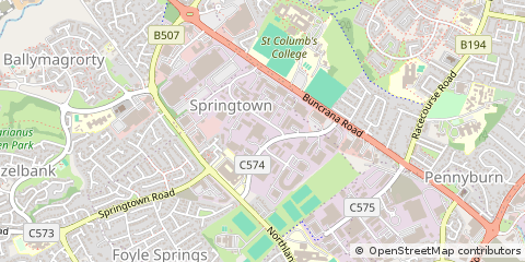 Map of Londonderry