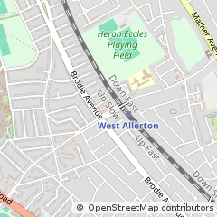 Map of Liverpool, Merseyside