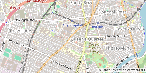 Map of Belfast