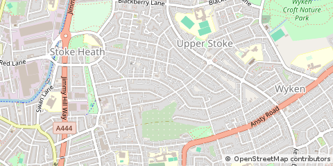 Map of Coventry