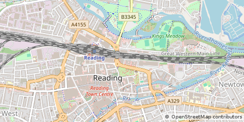 Map of Reading