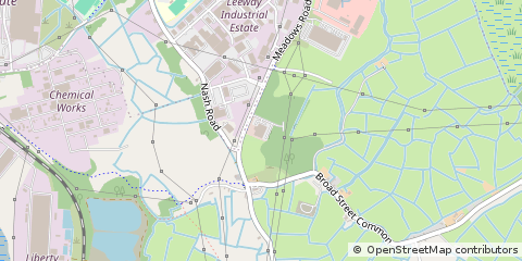 Map of Newport, Gwent