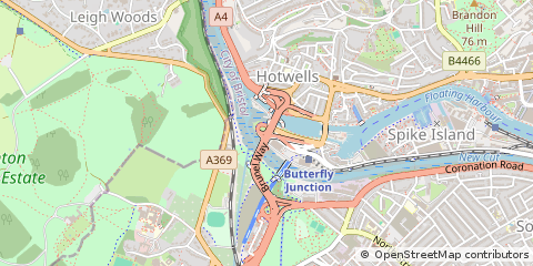 Map of Smeaton Road, Bristol
