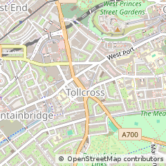 Map of Edinburgh