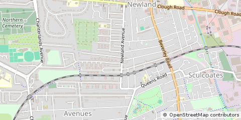 Map of Hull