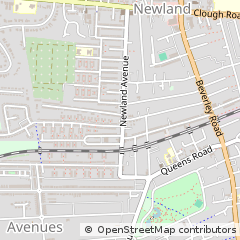 Map of Hull