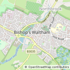 Map of Southampton, Hampshire