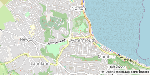 Map of Swansea