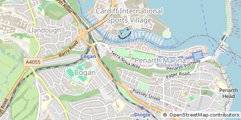 Map of Penarth