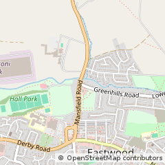 Map of Nottingham