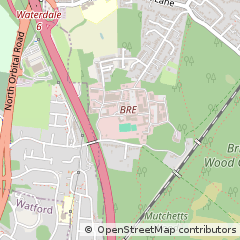 Map of Watford, Hertfordshire