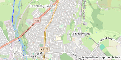 Map of Stoke-on-Trent
