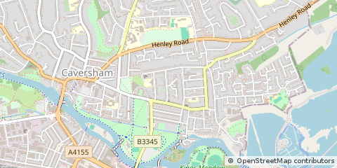 Map of Reading