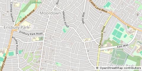 Map of Bournemouth