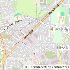 Map of Oldham