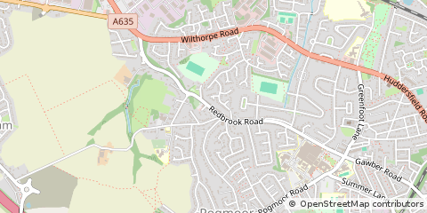 Map of Barnsley
