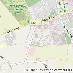 Map of Harrogate, North Yorkshire