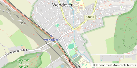 Map of Wendover, Buckinghamshire