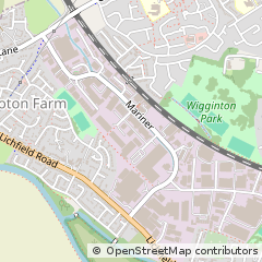 Map of Staffordshire