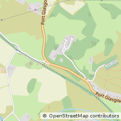 Map of Kilmacolm, Renfrewshire