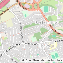 Map of Huddersfield