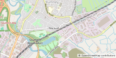 Map of Cardiff