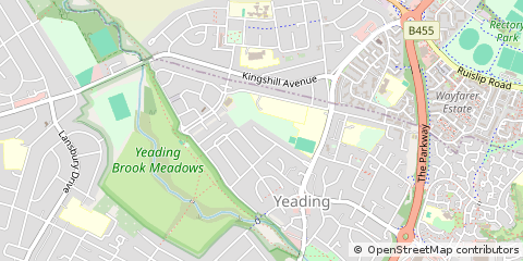 Map of Hayes