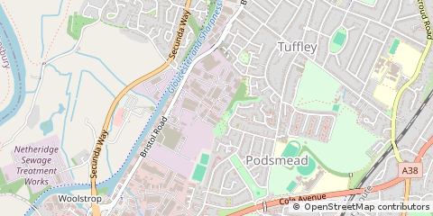 Map of Gloucester