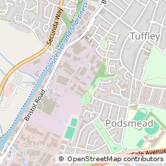 Map of Gloucester
