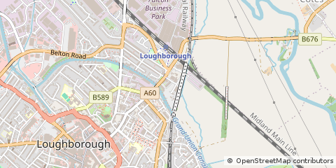 Map of Falcon Street