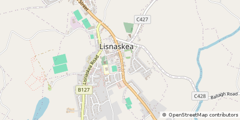 Map of Enniskillen