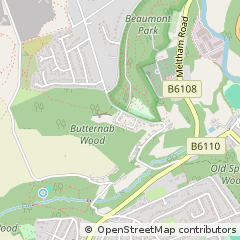 Map of Huddersfield