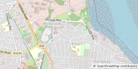 Map of Gosport