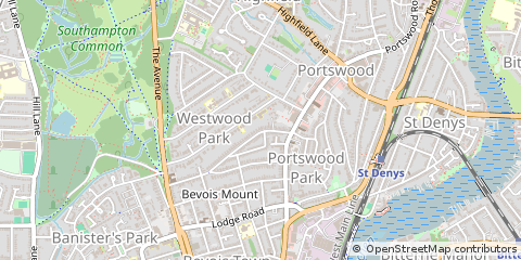 Map of Southampton