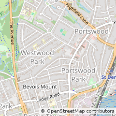 Map of Southampton