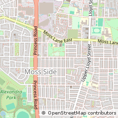 Map of Manchester