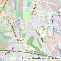 Map of Dewsbury