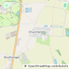 Map of Twyning Tewkesbury, Glos